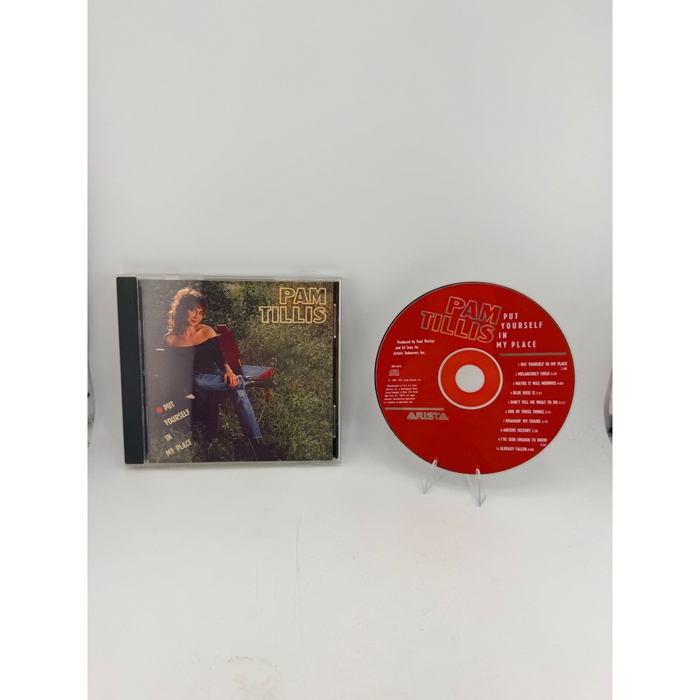 Pam Tillis Put Yourself In My Place CD 1991 Arista ARCD-8642 Country Music